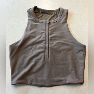 YPB SCULPT LUX PLUNGE HENLEY TANK!